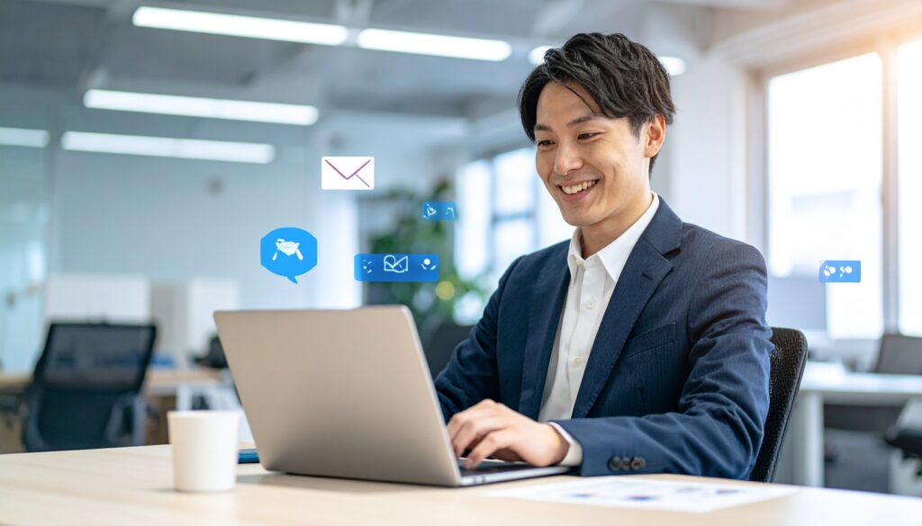 問い合わせ対応がスムーズに