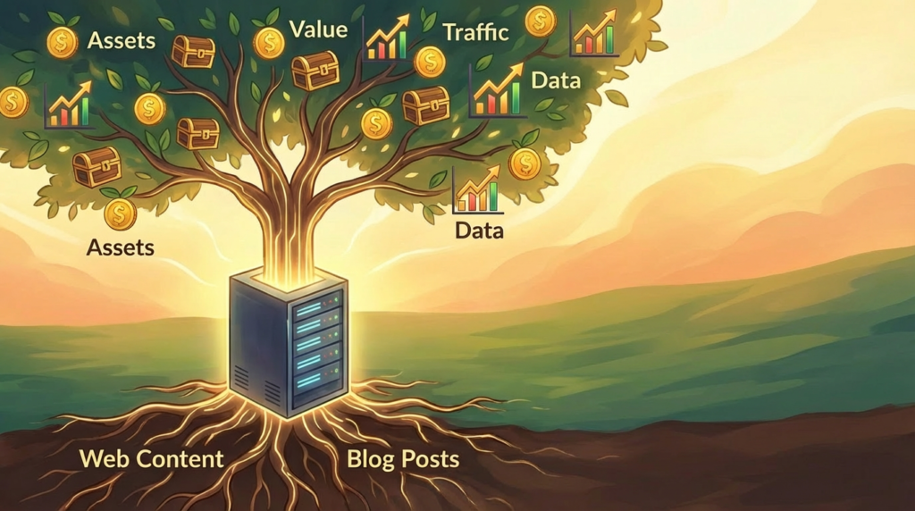 ネットコンテンツを資産化