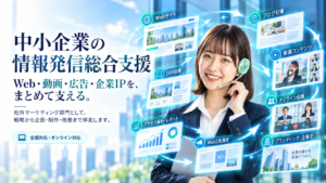 企業情報発信総合支援サービス。